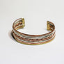 Bars and Braid Cuff