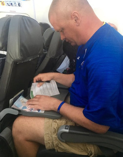 Tickets... Passports... We're on our way!
