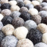 Natural Square Felted Ball Trivet
