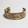 Mixed Metal Braided Beauty Cuff