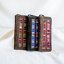 Suede Wristlet
